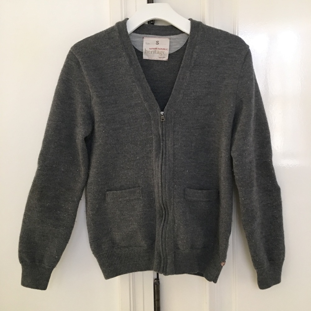 Banana Republic Wool Cardigan Sweater
